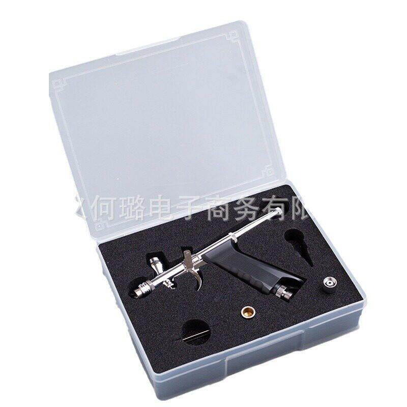 供应216扇形雾化圆形喷头喷笔带调压模型汽车喷漆口径0.5