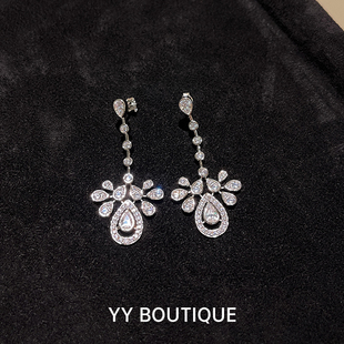 YYBOUTIQUE百万珠宝豪门      钻石耳环项链流苏大牌欧美夸张晚宴