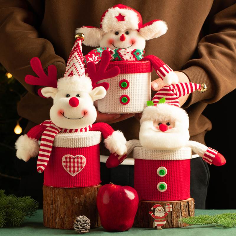 Christmas Eve gift box, apple bag, Christmas apple box礼盒