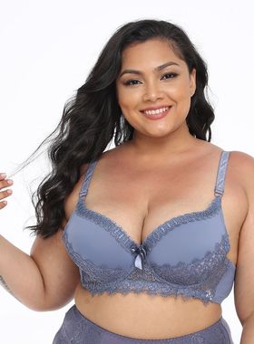 Bra Women D cup brassiere Underwired Underwear Plus size胸罩