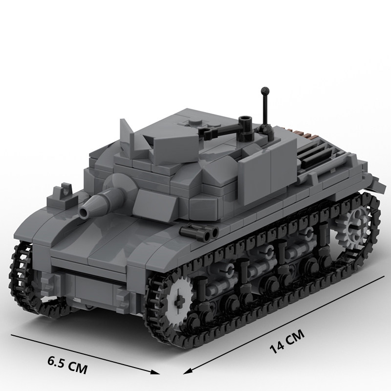 M41M赛摩温特自行反坦克积木玩具