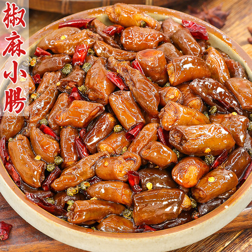 椒麻香肠嚼劲十足肉香浓郁麻椒香