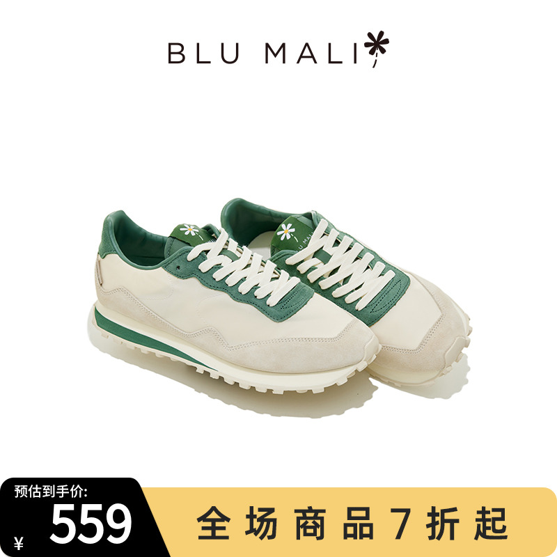 Blu Mali复古慢跑鞋运动休闲鞋2025春夏新款情侣款TAHOE系列