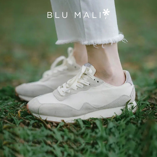 blumali轻便跑鞋复古慢跑鞋