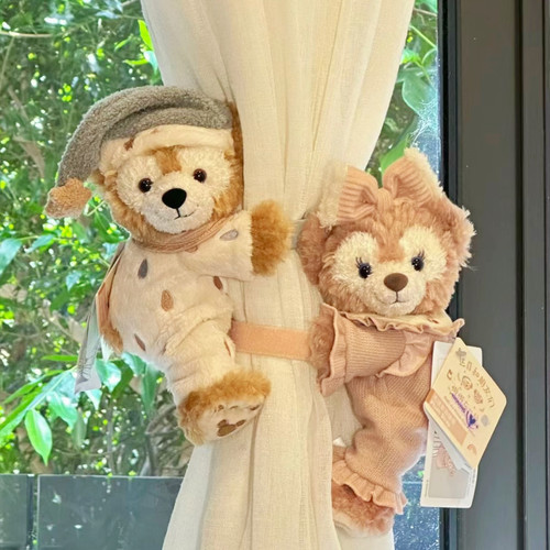 特斯拉车饰 达菲懒懒在一起玲娜贝儿星黛露睡衣春日达菲新车礼物