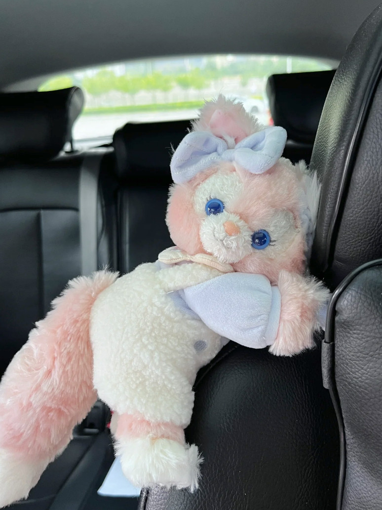 治愈车品可爱星黛露懒懒贝儿窗帘绑带扣汽车内饰摆件用品座椅装饰