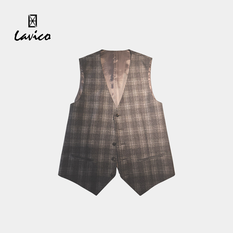 【特价清仓】Lavico/朗维高男士商务正装马甲秋冬款