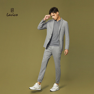 时尚 朗维高男装 Lavico 大方简约绅士休闲西服外套男 商场同款