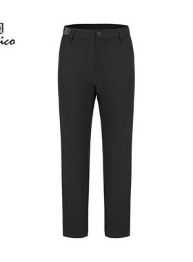 【商场同款】Lavico/朗维高男士黑色商务直筒休闲裤时尚男装夏季