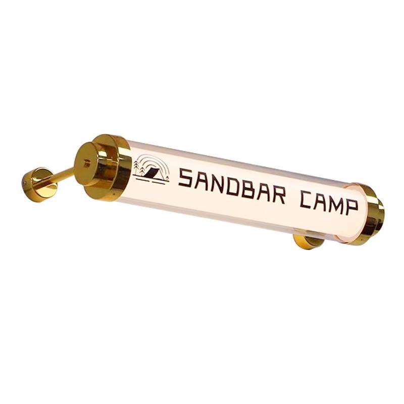 led360度发光亚克力灯管广告门头招牌方形圆筒圆柱圆形灯管灯箱