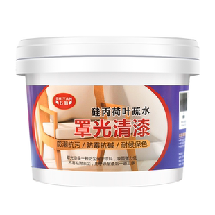 罩面漆透明光油墙面清漆乳胶漆硅丙疏水罩光漆墙绘保护漆室内外墙