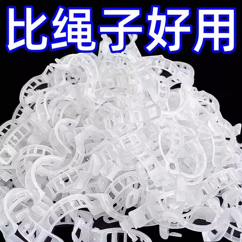 【下单立减50】绿植果树植物固定夹卡扣藤蔓固定器秧苗爬藤支撑杆