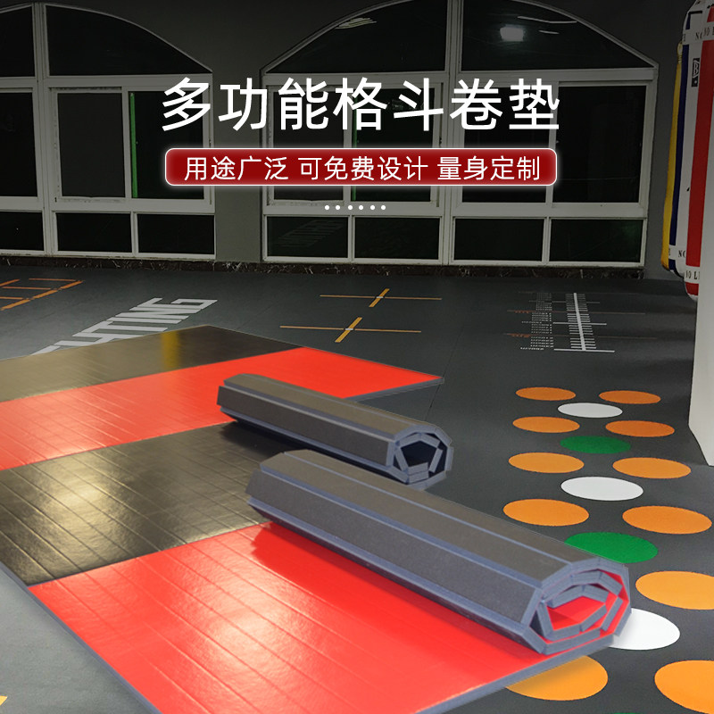 散打拳击擂台格斗跆拳道垫子加厚健身房舞蹈运动防滑XPE隔音垫