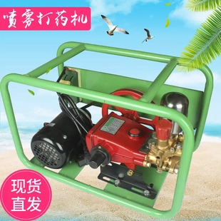 家用电动车48v60v 21型三缸柱塞泵打药机 喷雾清洗机