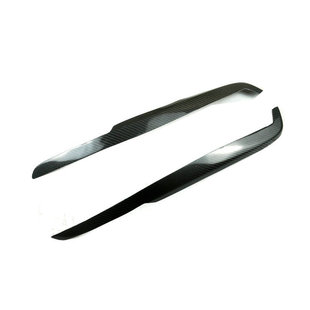 适用于97-01款三菱EVO3 4代碳纤维灯眉眼眉大灯装饰条改装前灯眉