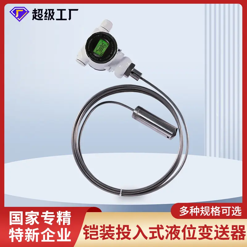 虹润投入式液位变送器2088铠装