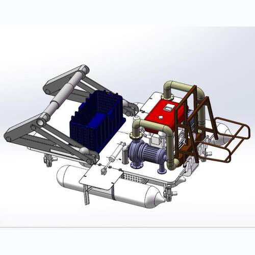X1579-莲藕收获机三维设计SW图纸模型Solidworks建模源文件