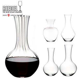 奥地利Riedel进口水晶玻璃醒酒器西拉梅洛盛酒器家用1-2人分酒器