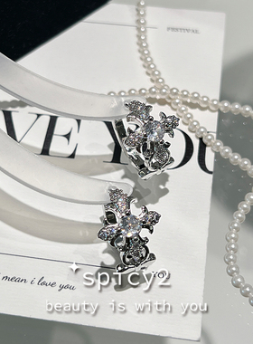 复古巴洛克高级感vintage耳钉