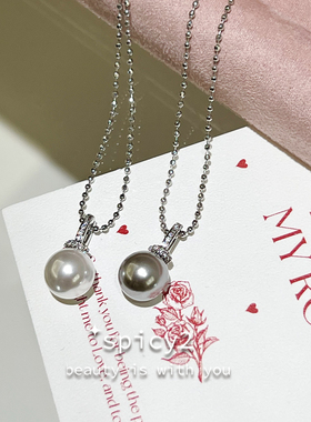 简约珍珠韩国小众高级感项链