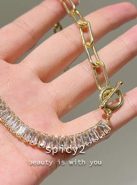 日韩轻奢choker贵气御姐锁骨链