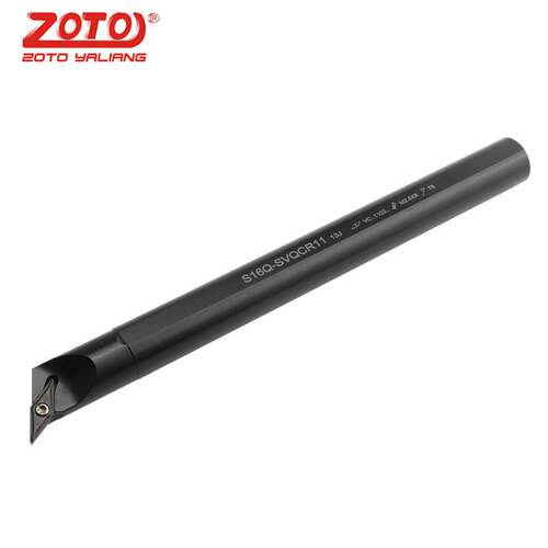 新款zoto数控刀杆 内孔镗孔圆车刀S12M/S16Q/S20Q-SVQCR11/16车床