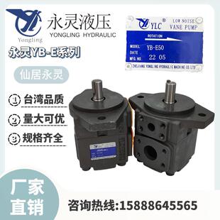 100 新款 125 包邮 E50 E63叶片泵YB 160