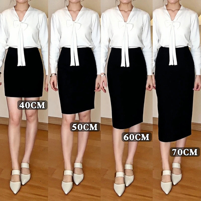 大码职业半身裙胖mm春夏工装裙ol包裙修身显瘦包臀一步裙性感短裙
