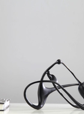 现代简约抽象艺术品摆件样板房售