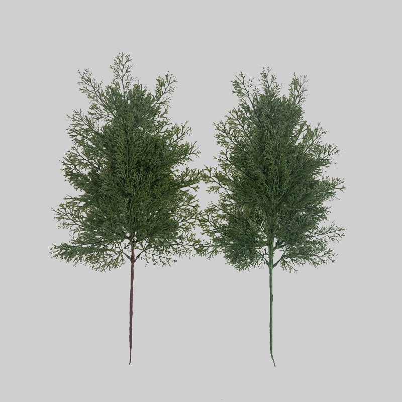 仿真植物侧柏树叶绿植柏树叶松针