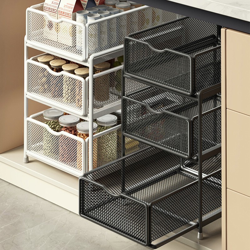 德国免安装加高底层大容量抽拉架