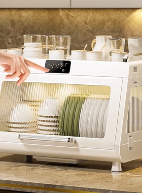 德国KGL消毒碗柜家用小型碗筷架餐具消毒柜紫外线碗碟收纳沥水架