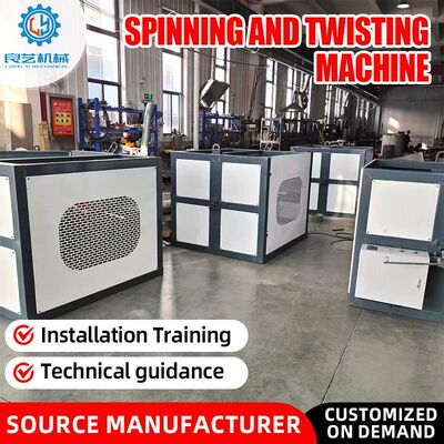 Twisting and beating machine straw rope binding machine