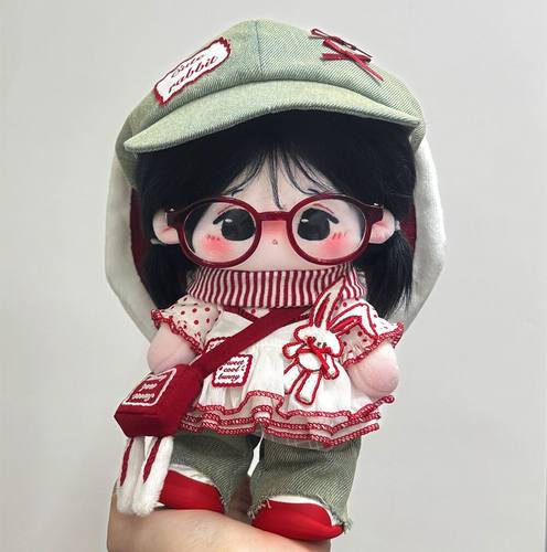 （少量现货）莓果邦尼 20cm棉花娃娃衣可爱甜美套装