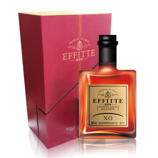 华原酒庄高度葡萄酒白兰地40度XO白玉霓葡萄酿造蒸馏水果白酒