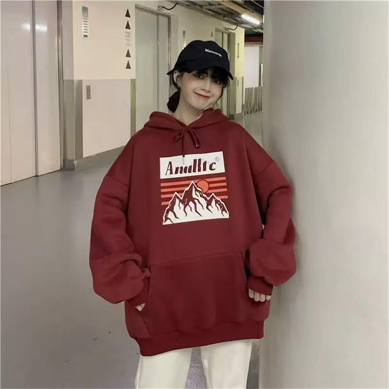 卫衣女bf宽松慵懒风百搭秋冬2025新款设计感加绒加厚百搭休闲上衣