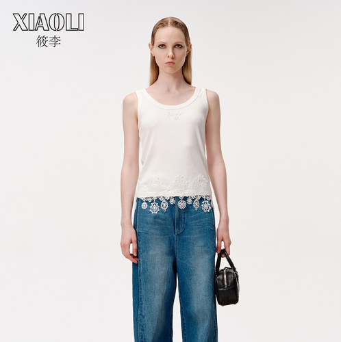 【XIAOLI筱李】针织背心女上衣