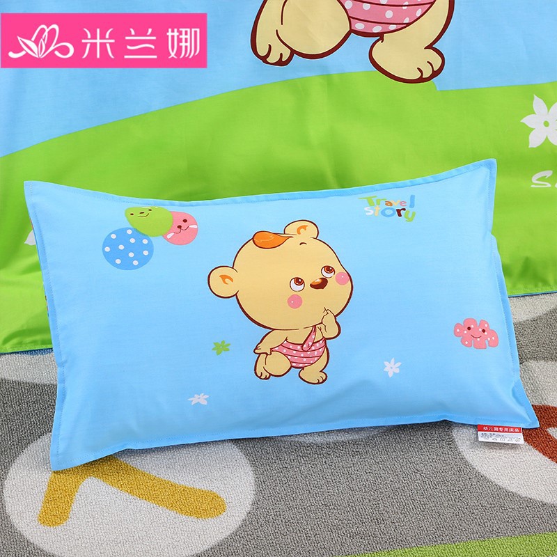 极速宝宝卡通小枕套25x40孩小号婴儿童枕头套全30*U50枕皮一个单