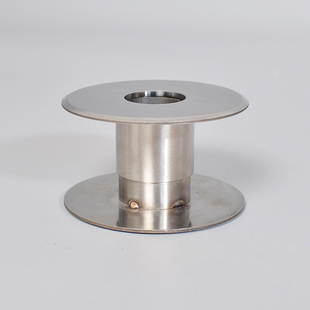 304不锈钢单片双片穿墙套管对丝管套管接头反扣件墙体装饰预埋管