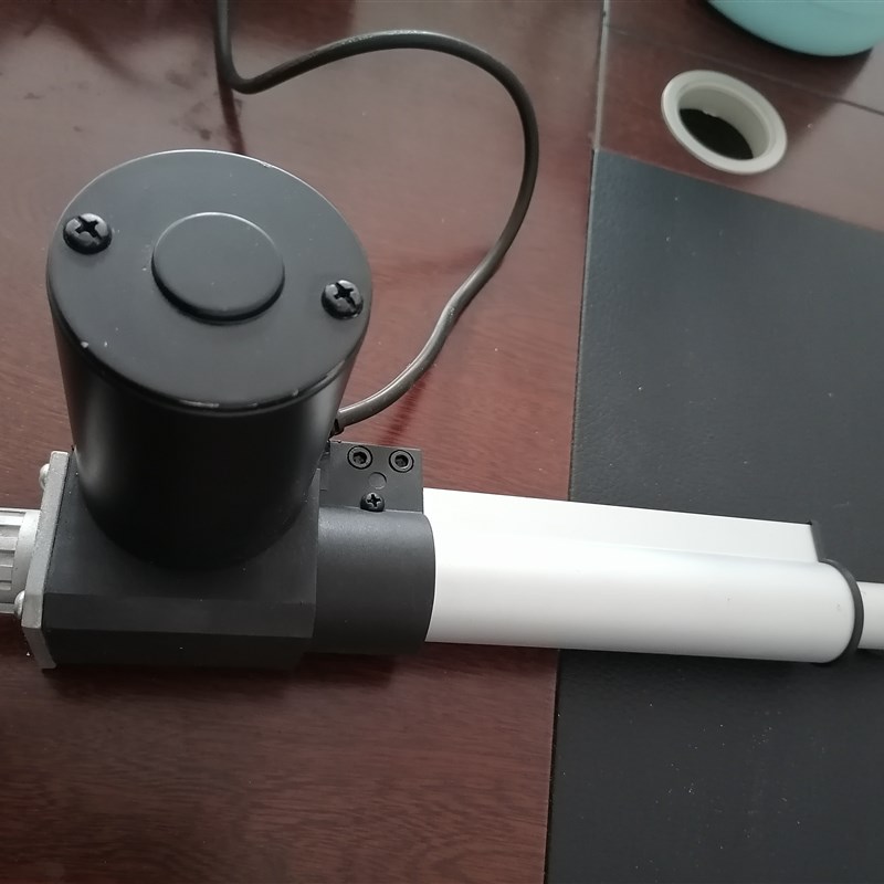 L型大推力电动推杆12V24V直流推杆电机6000N电动直线伸缩杆推拉