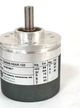 ELCO宜科编码器 EI40A6-P6AR-100 EI40A6-H6PR-2500 1024 360