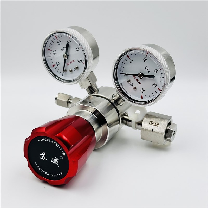 氯化氢不锈钢减压阀CGA330二氧化硫CGEA660耐腐蚀1.6MPa上海压力