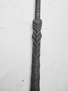 双手剑于承惠实木一体剑新款古风原木色雕刻配重版木剑双手剑