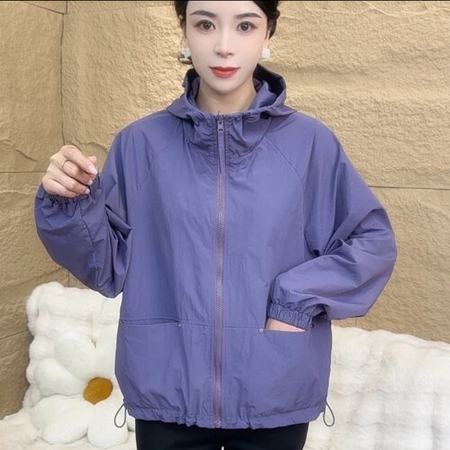 薄款连帽防晒衣女外套夏季