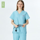 涤棉手术衣长袖 与际洗手衣女短袖 刷手服手术室工作服医生分体套装