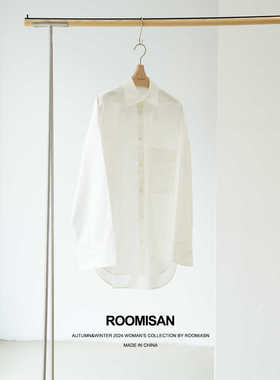 ROOMISAN&F合作款高定系列/极简主义白衬衫