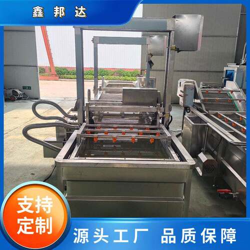 茶叶果蔬肉类清洗设备小龙虾海参气泡清洗机鱼虾海产品清洗流水