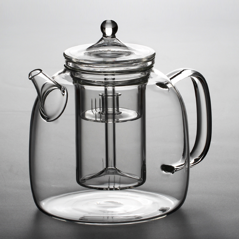 耐高温玻璃煮茶壶 2024新款电陶炉专用烧水壶蒸煮两用茶壶大白