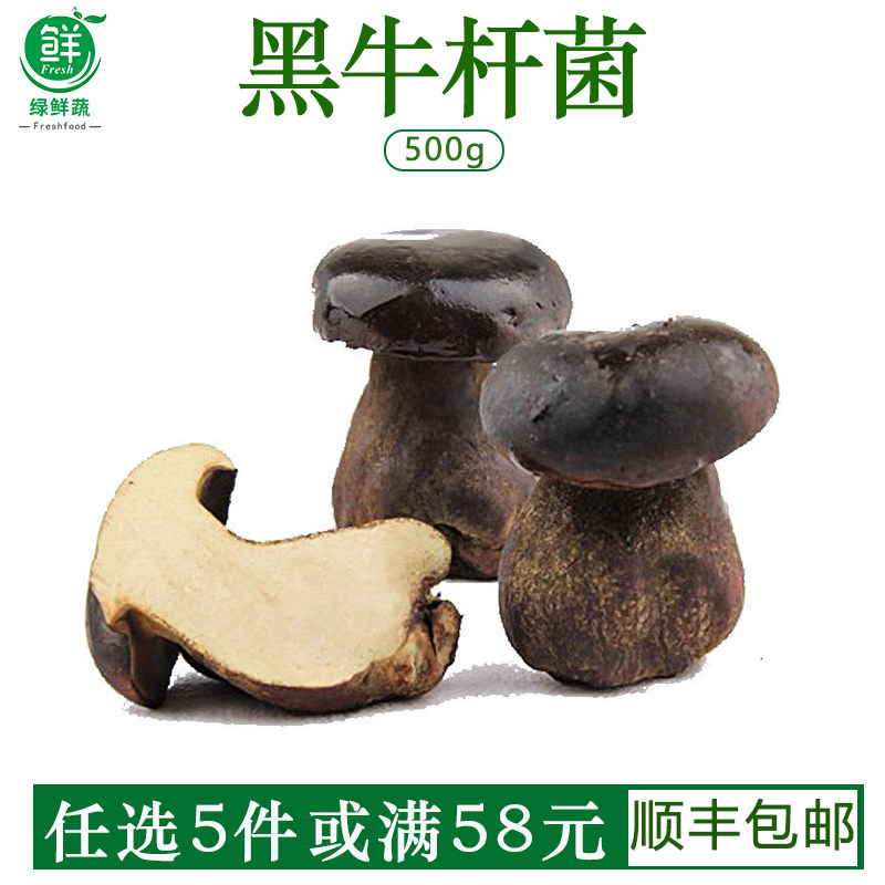 新鲜黑牛肝菌食用菌菇野生菌云南特产煲汤炒菜火锅食材顺丰包邮