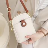 手机包女斜挎迷你小包高级感手机袋女2025新款 洋气轻便手机小挎包